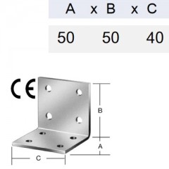 SAROKVAS STANDARD HG. 050*050*040/2.0 VORMANN 70905 TETŐSZERKEZETI ELEM