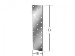 ÖSSZEKÖTŐLEMEZ STANDARD HG. 100*240/2.0 VORMANN 71051 TETŐSZERKEZETI ELEM