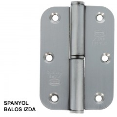 AJTÓPÁNT KEREKÍTETT 90*65mm INOX BAL/IZDA (MAGYAR JOBB) MHA 477 AJTÓVASALAT