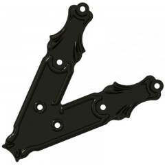 KAPUVASALAT 268*60*2.5mm FIX 45FOKOS FEKETE DÍSZES PACZERA PS 7-300 UTOLSÓ DBOK KAPUVASALAT