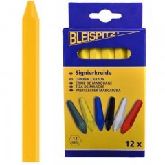 ZSÍRKRÉTA SÁRGA 12DB/CS. BLEISPITZ 0150 020811-0105 JELÖLŐ ESZKÖZÖK