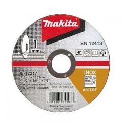 MAKITA B-12217 VÁGÓKORONG INOXHOZ D115*1.0Q 22LYUK A60T-BF T41 LAPOS  VÁGÓKORONG