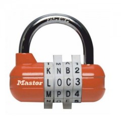 MASTERLOCK 1534 EURD LAKAT 63mm KEREK SZÁMKOMBINÁCIÓS  LAKAT-LAKATPÁNT-LÁNC