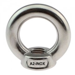 GYŰRŰS ANYA M10 DIN 582-A2 INOX IMPORT ANYACSAVAR