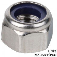 ÖNBIZT.ANYA MŰAG.BET. 7/16c DIN 982 UNF HG. MAGAS  ANYACSAVAR